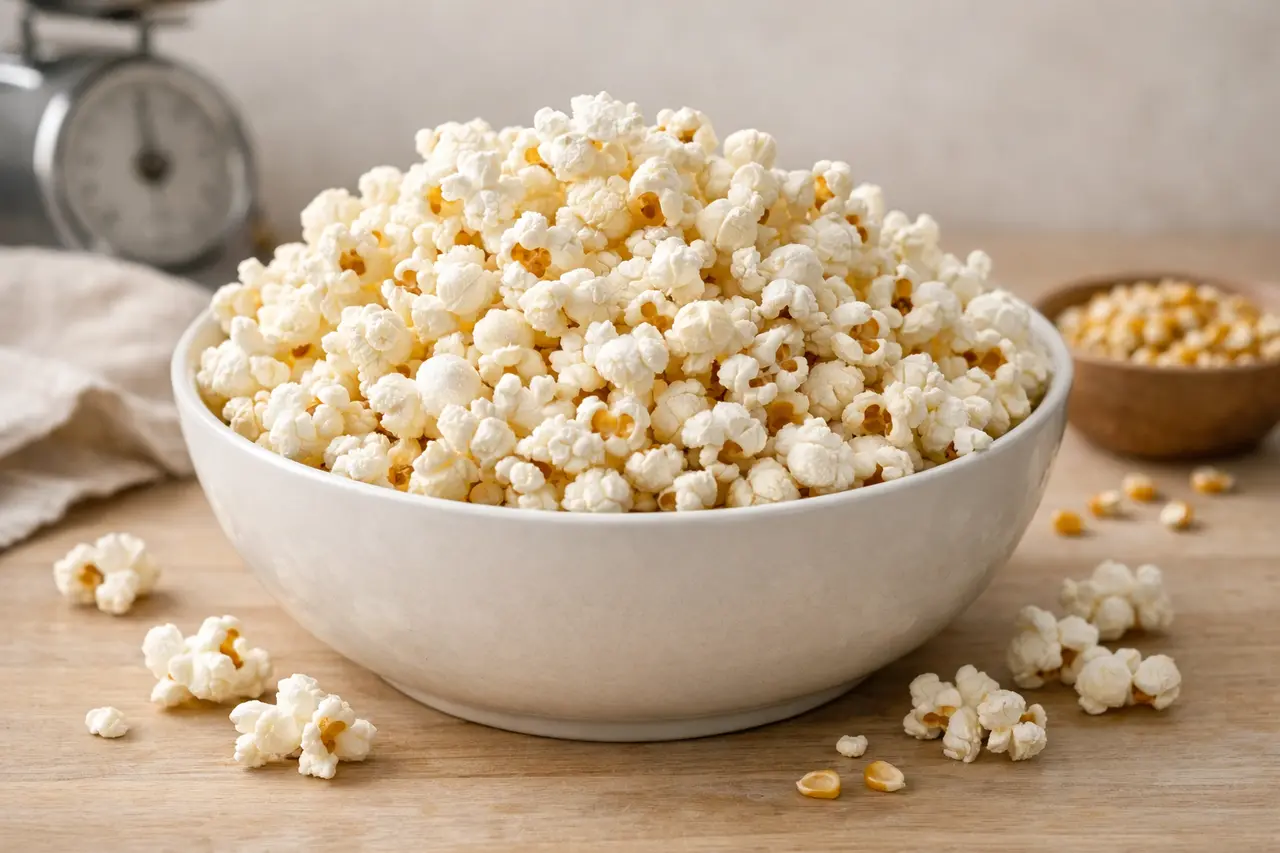 How Much Does a Bowl of Popcorn Weigh?