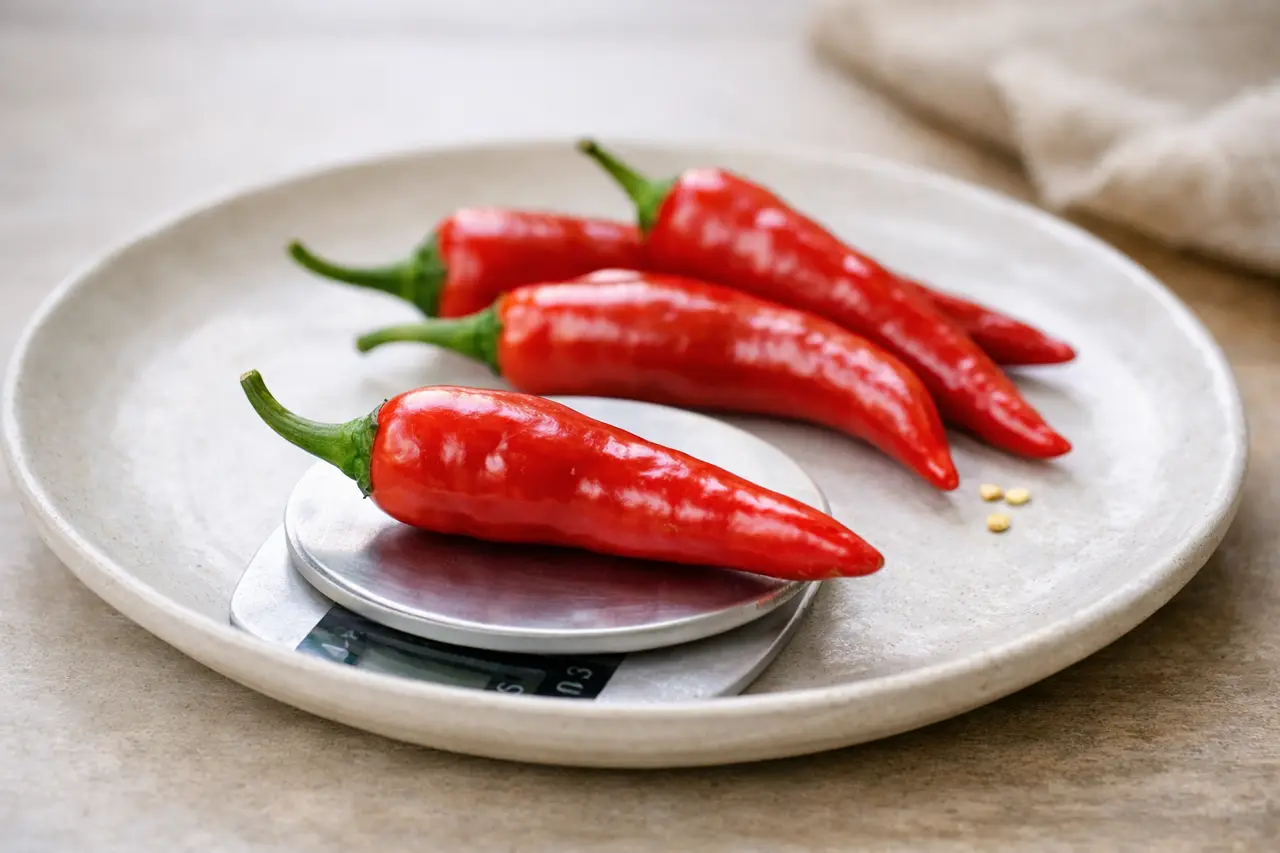 How Much Does a Chili Pepper Weigh?