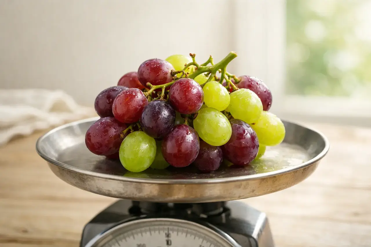 How Much Does a Cup of Grapes Weigh?