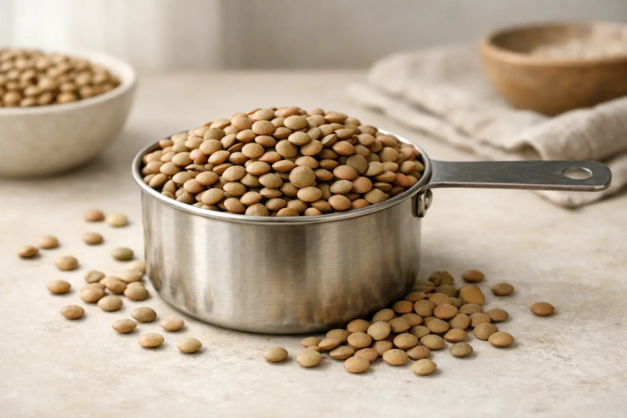 How Much Does a Cup of Lentils Weigh?