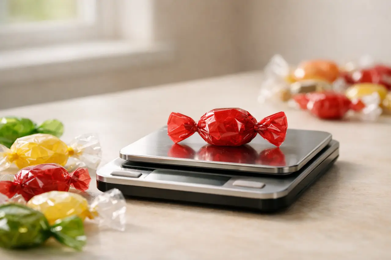 How Much Does a Piece of Candy Weigh?