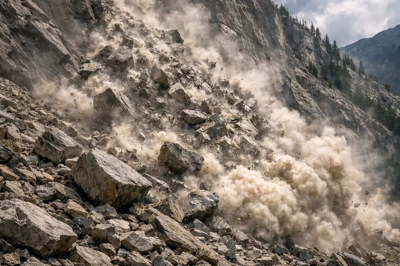 How Much Does a Rockslide Weigh?