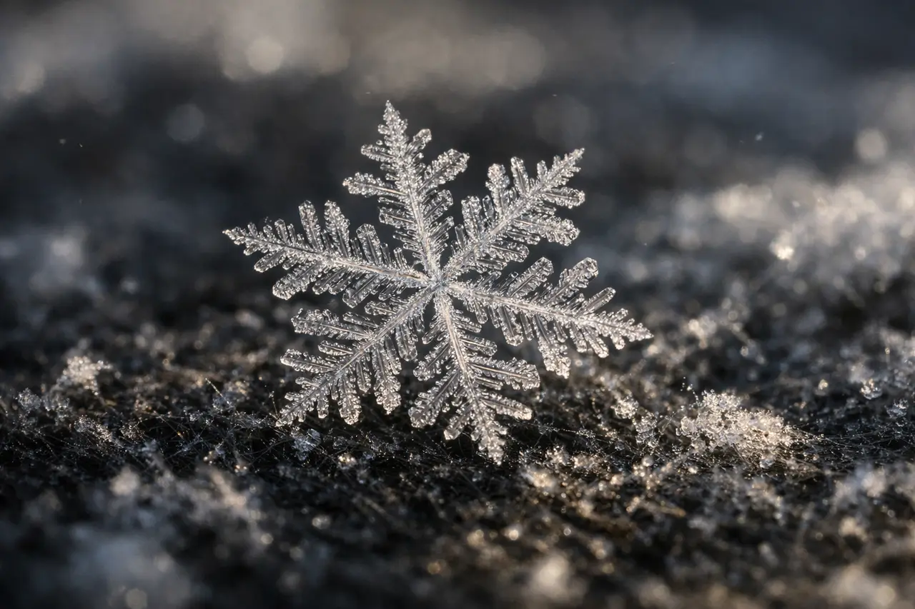 How Much Does a Snowflake Weigh?