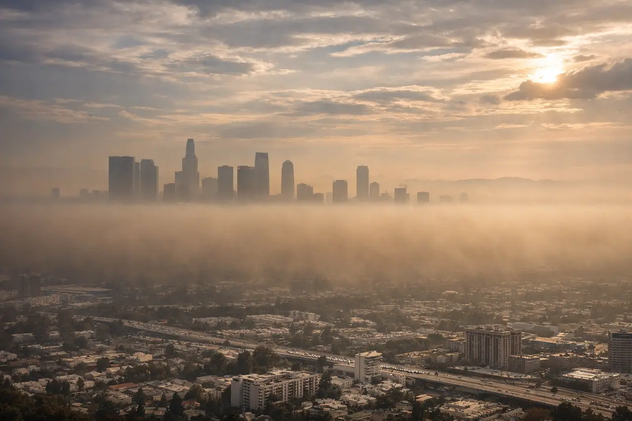 How Much Does Pollution in the Air Weigh?