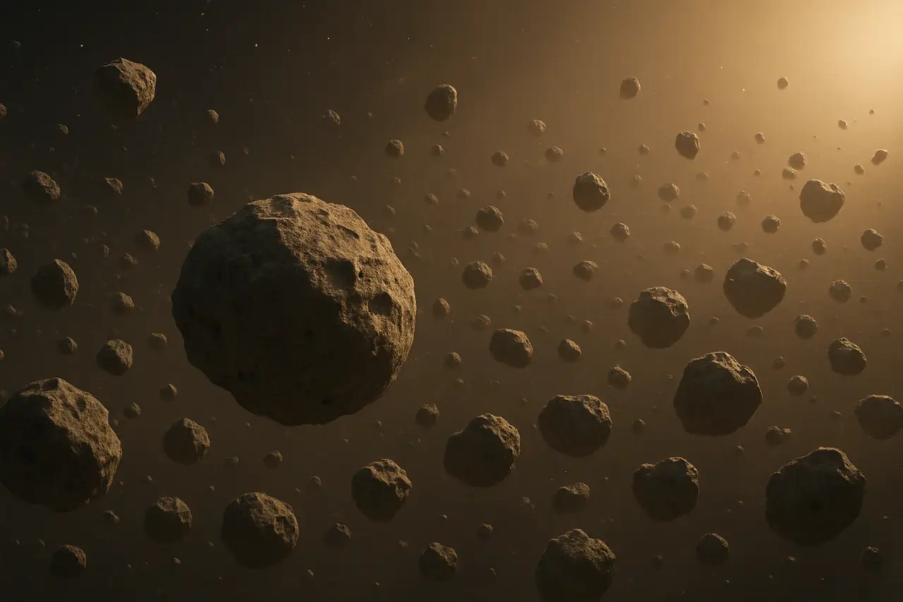 How Much Does The Asteroid Belt Weigh?