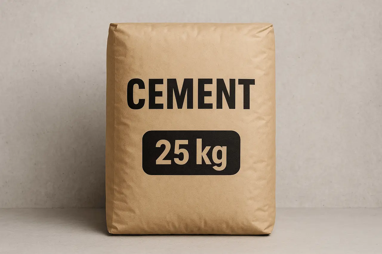 How Much Does a Cement Bag 25 kg Weigh?