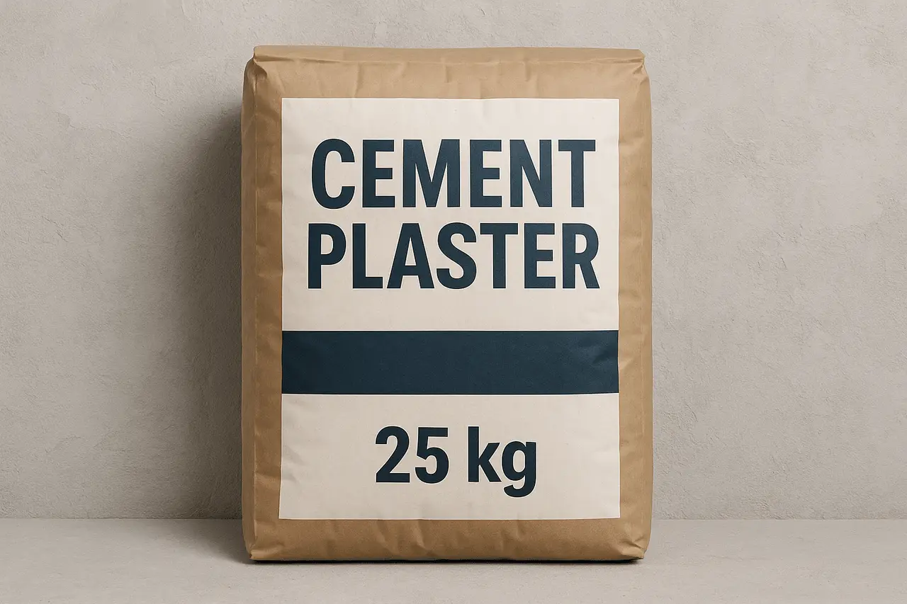 How Much Does a Cement Plaster Bag 25 kg Weigh?