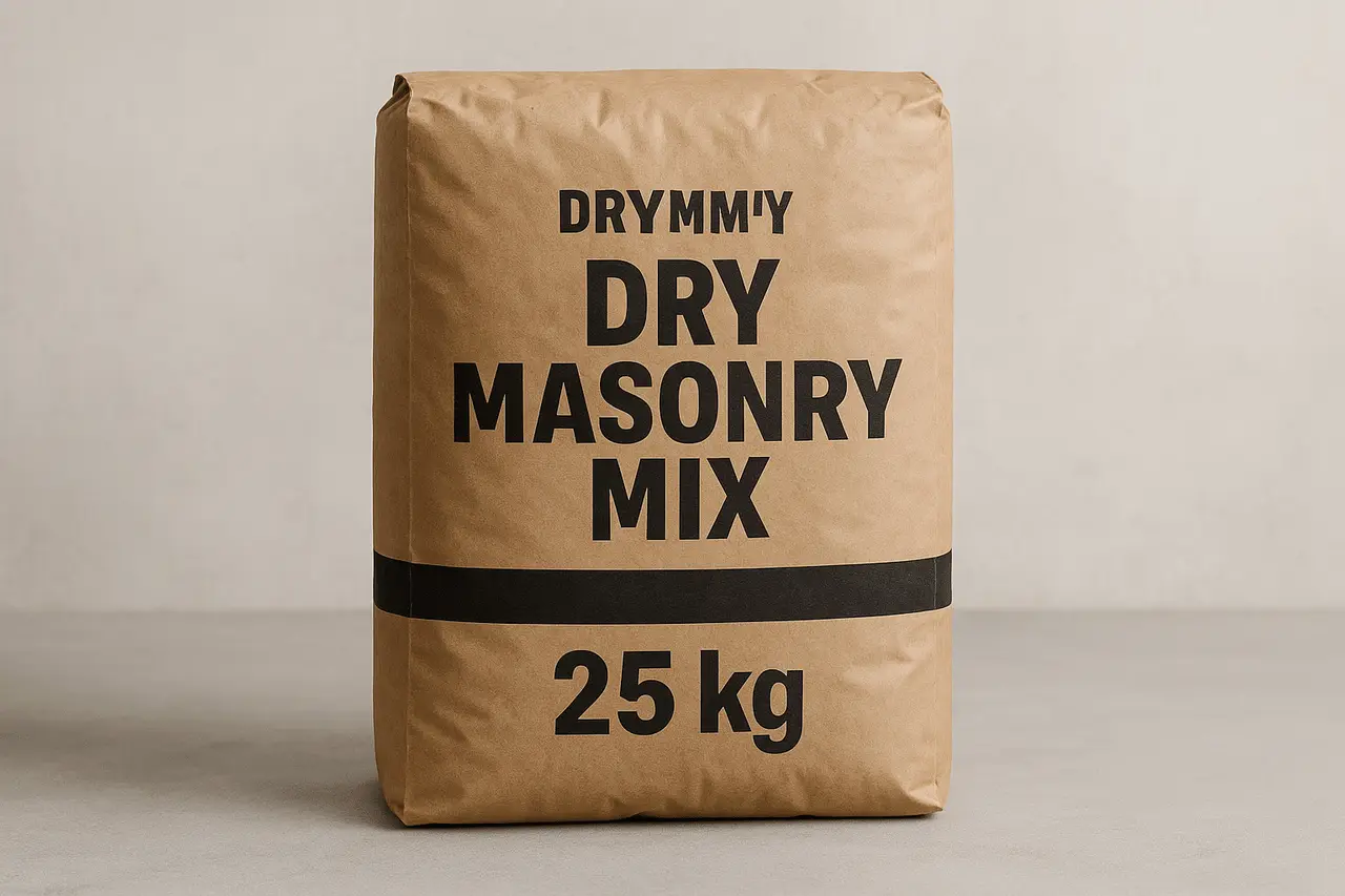 How Much Does a Dry Masonry Mix Bag 25 kg Weigh?
