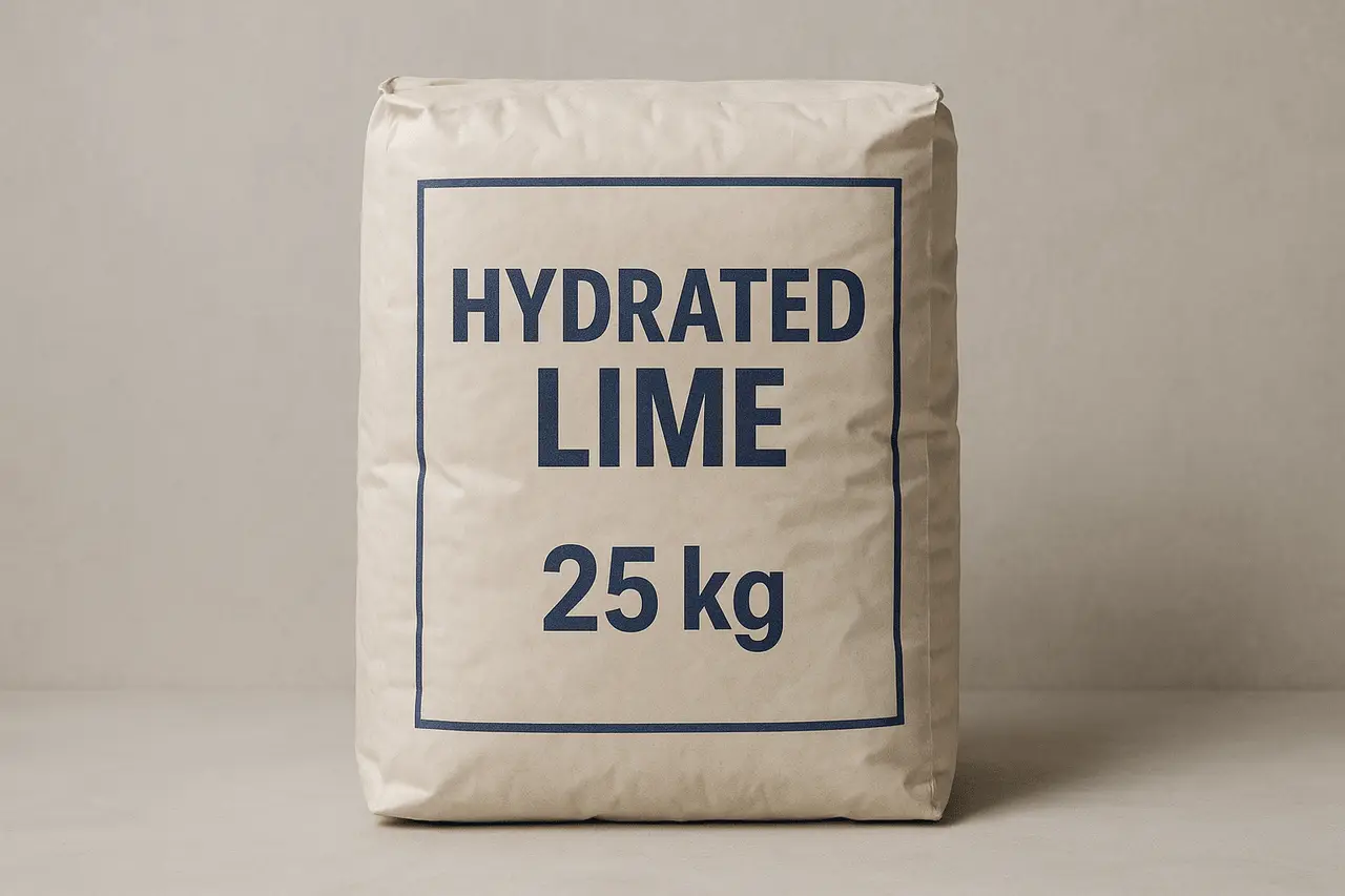 How Much Does a Hydrated Lime Bag 25 kg Weigh?