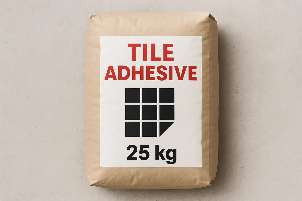 How Much Does a Tile Adhesive Bag 25 kg Weigh?