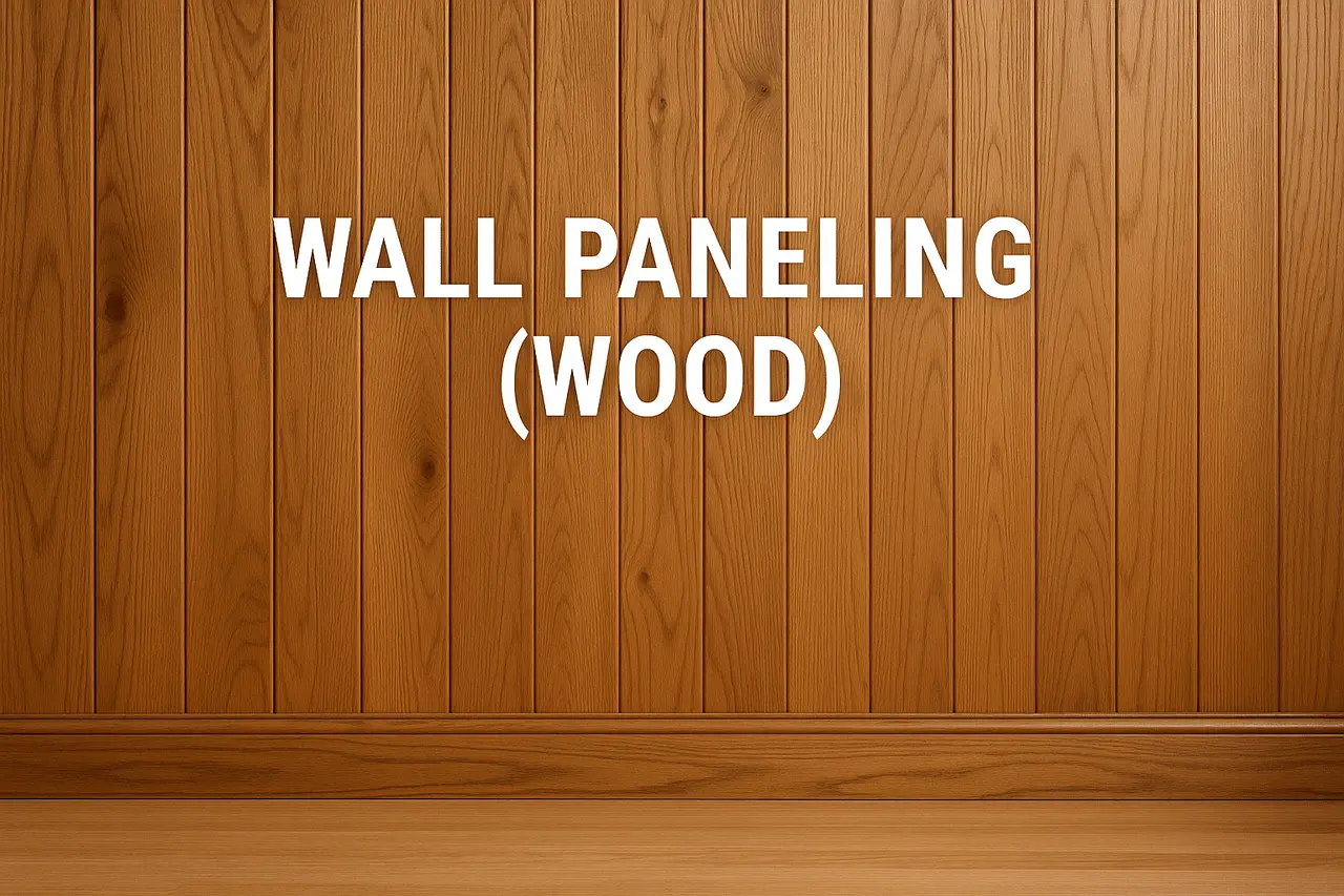 How Much Does a Wall Paneling (Wood) Weigh?