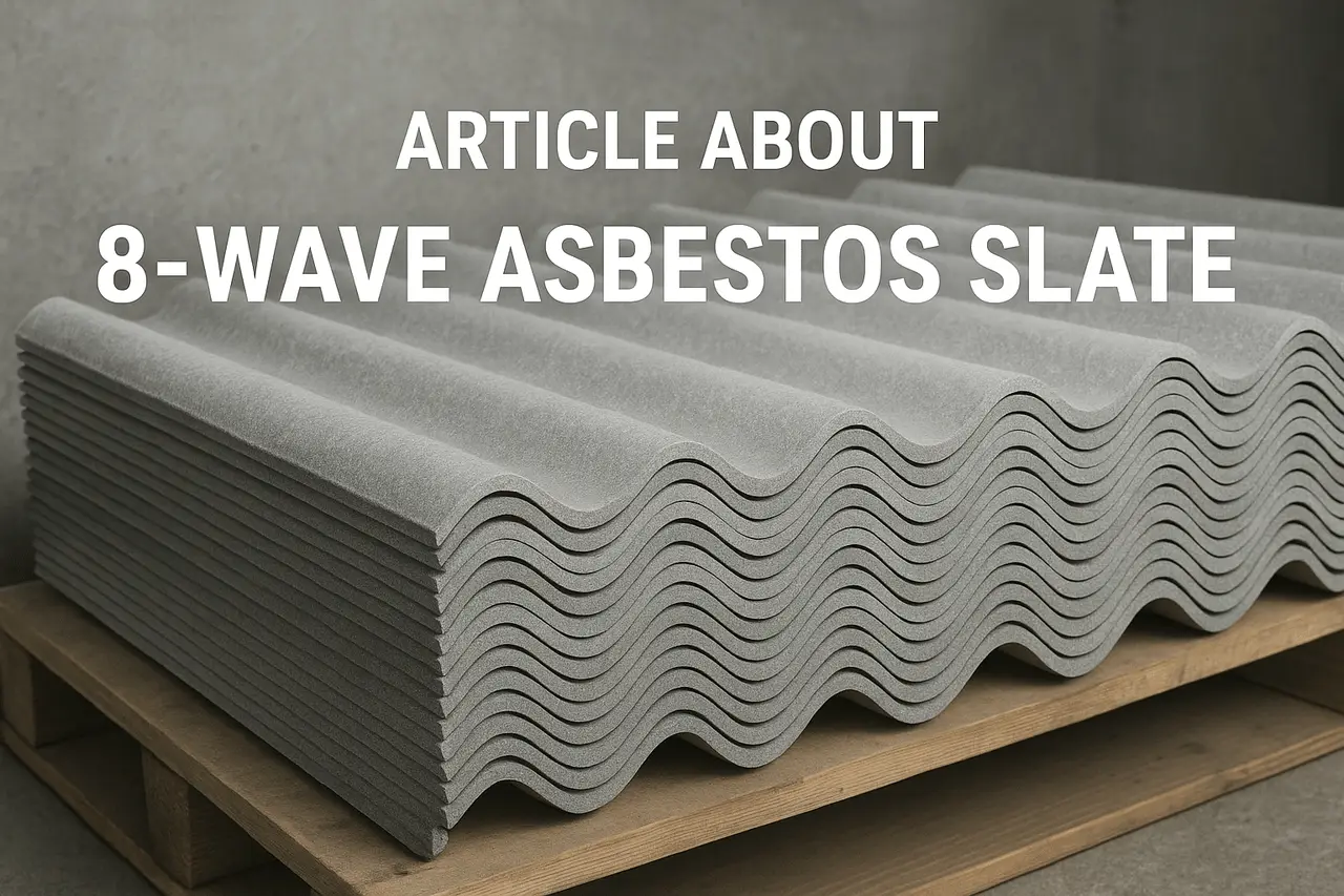 How Much Does an 8-Wave Asbestos Slate Weigh?