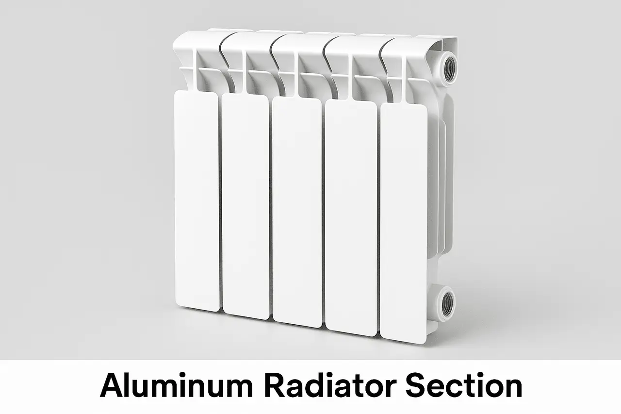 How Much Does an Aluminum Radiator Section Weigh?
