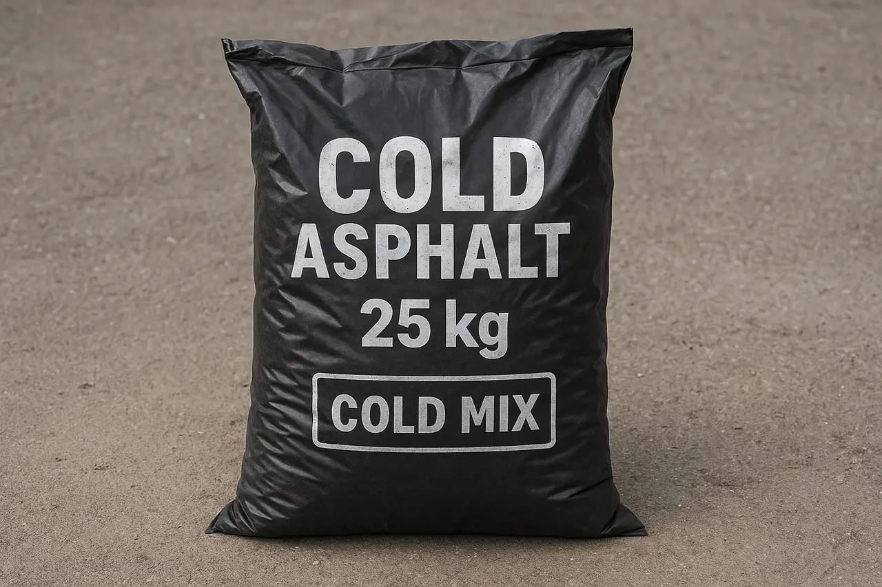 How Much Does a Cold Asphalt Bag 25 kg Weigh?